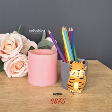 Kaplan Kalemlik Saksı Silikon Kalıp