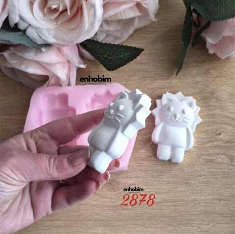 Aslan Karakter 2li Set Silikon Kalıp