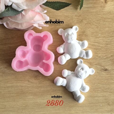 Sevimli Maymun Karakter  Silikon Kalıp