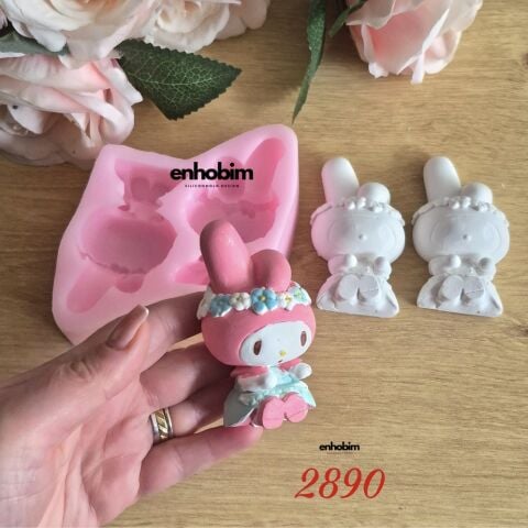 Melody Karakter 2li Set silikon kalıp