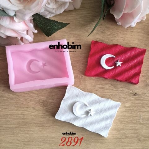 Bayrak TÜRK Bayrağı silikonkalıp