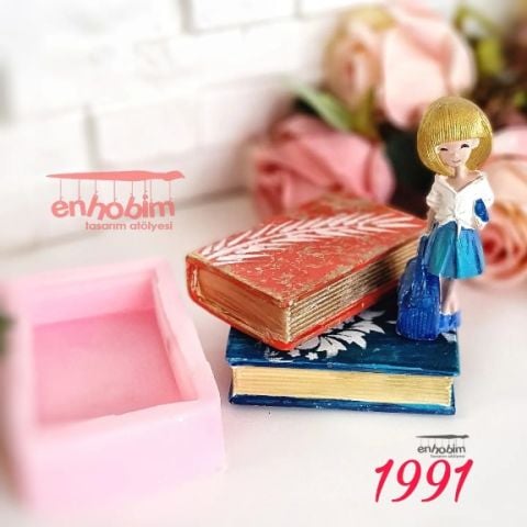 Düz Kitap silikon kalıp