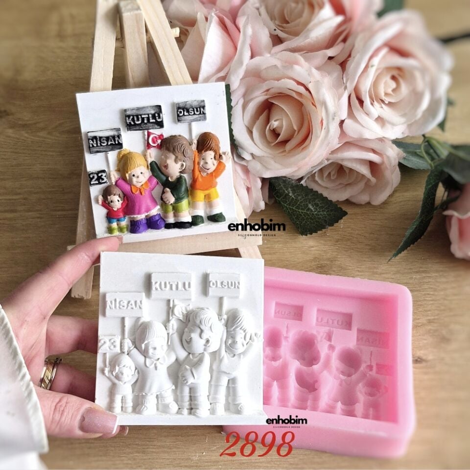 23 Nisan Çocukları Silikonkalıp