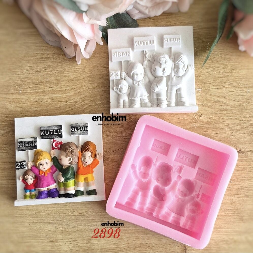 23 Nisan Çocukları Silikonkalıp