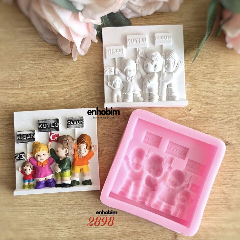 23 Nisan Çocukları Silikonkalıp