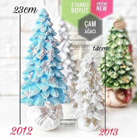 Küçük çam Ağacı Silikon kalıp