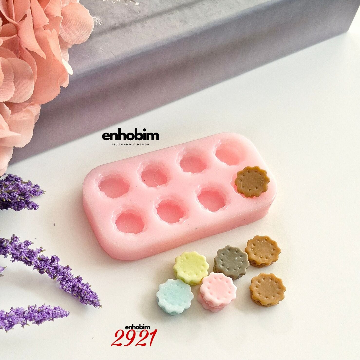 Mini Çokoprens 8li set silikon kalıp