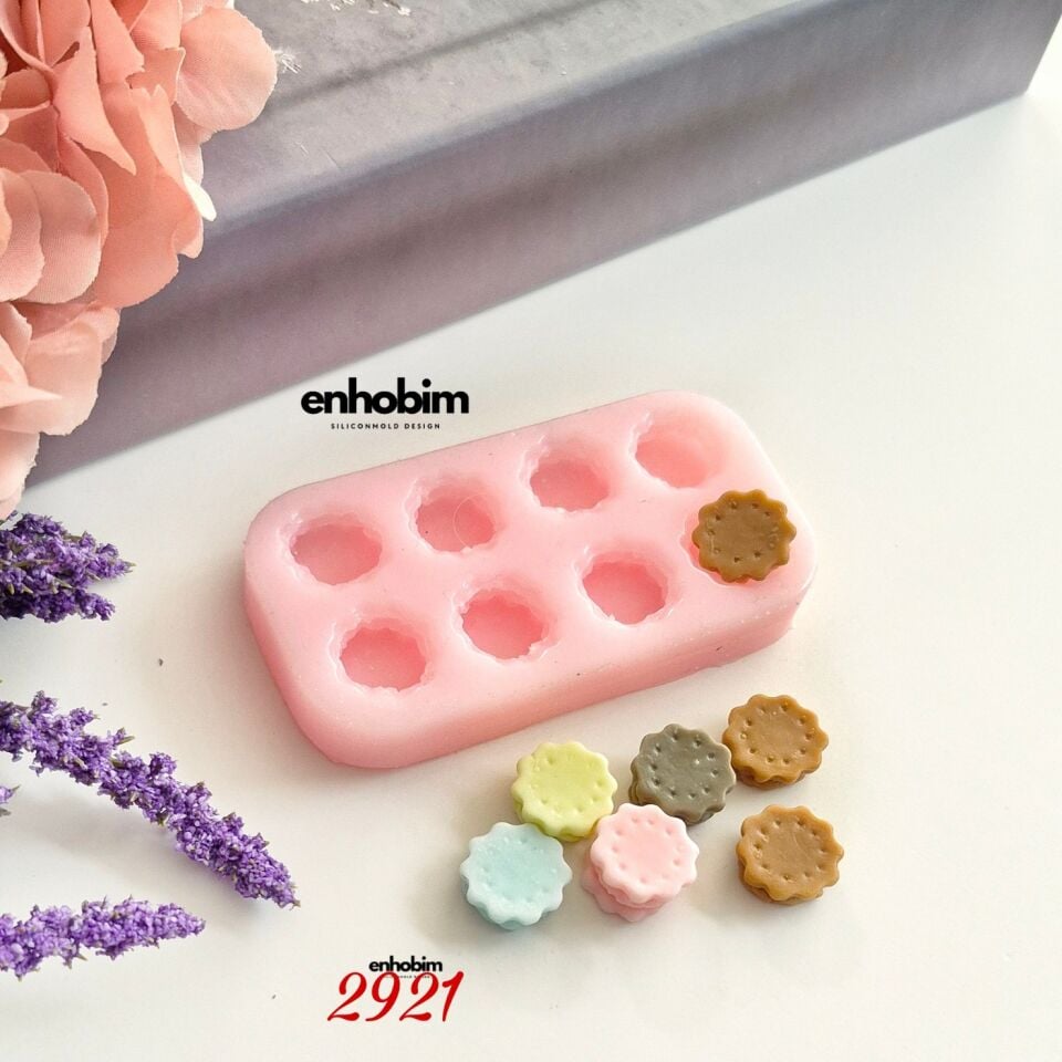 Mini Çokoprens 8li set silikon kalıp