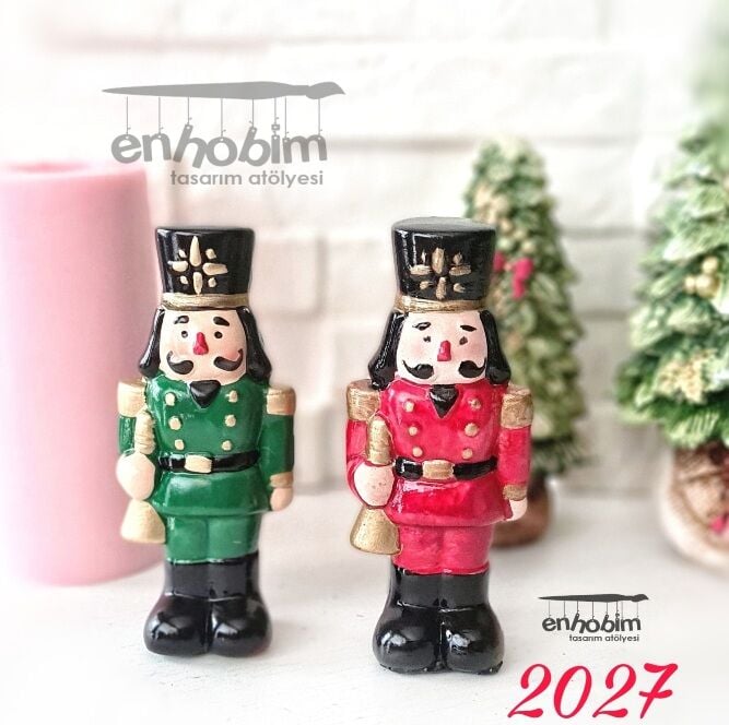 Kurşun Asker Trompetli silikon kalıp