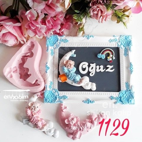 Ayda ayıcık silikon kalıp