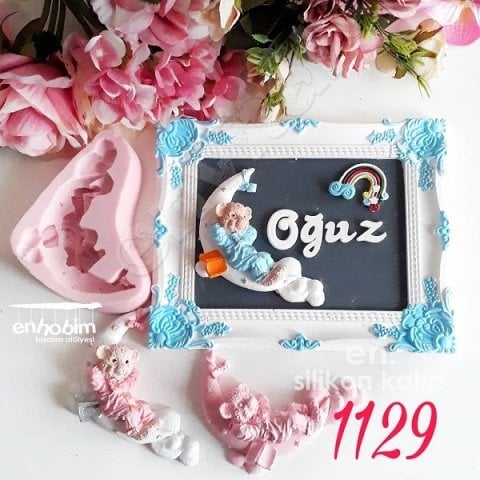 Ayda ayıcık silikon kalıp