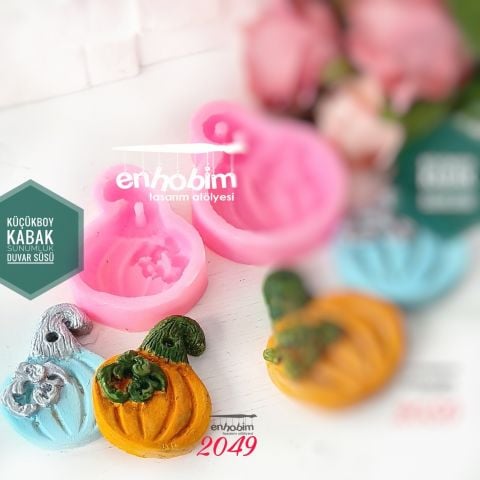 Kabak Duvar Süsü Minik Boy silikon kalıp