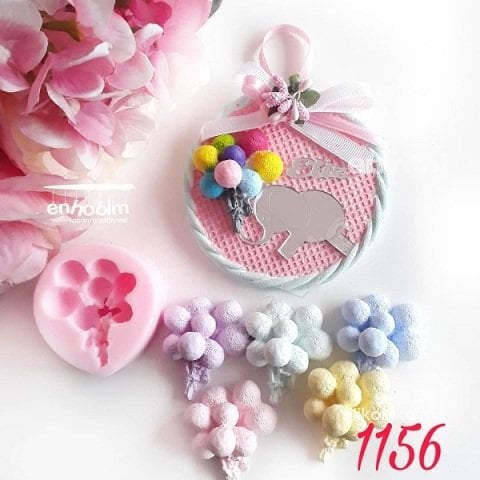 Küçük boncuk balon silikon kalıp
