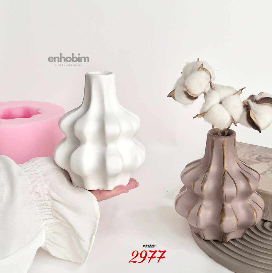 Bohem Dalgalı Form Vazo
