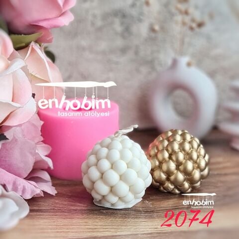 Top Buble Mum Silikon Kalıp