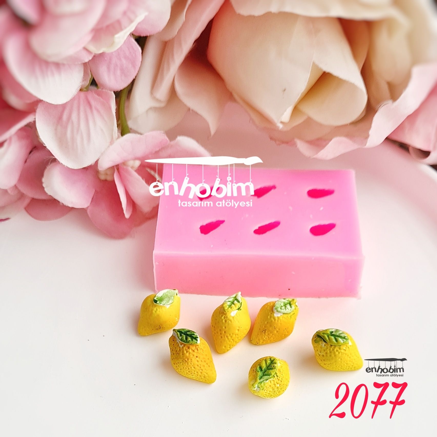 6lı Minik Limon silikon kalıp