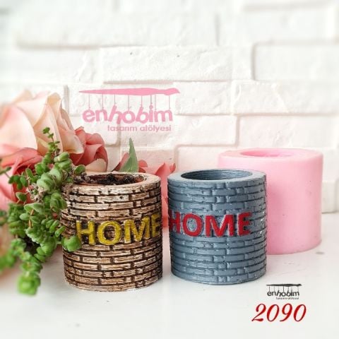 Home Yazılı Saksı Silikon kalıp