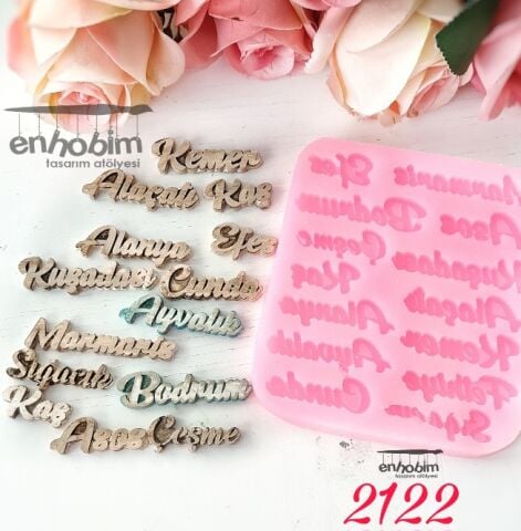 Etiket turistik yerler  silikonkalıp