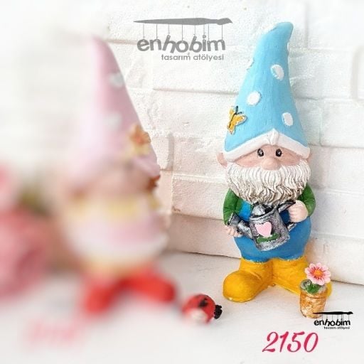 Cüce erkek bahçıvan silikonkalıp
