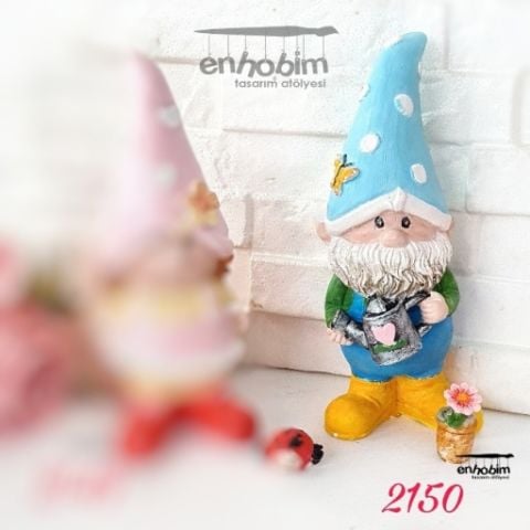 Cüce erkek bahçıvan silikonkalıp