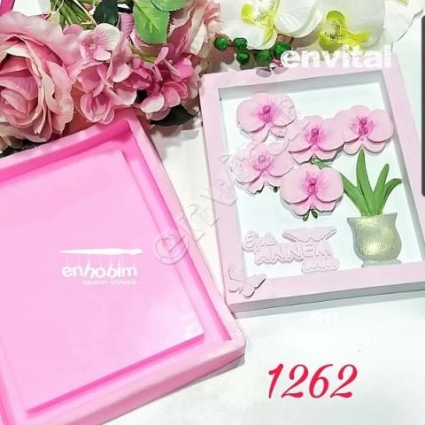 Büyük dikdörtgen pano silikon kalıp