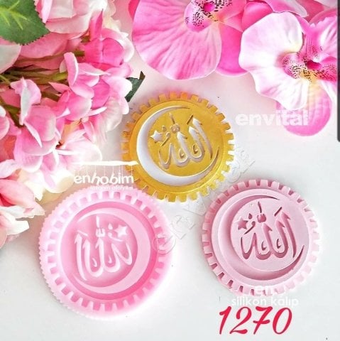 Allah lafz silikon kalıp