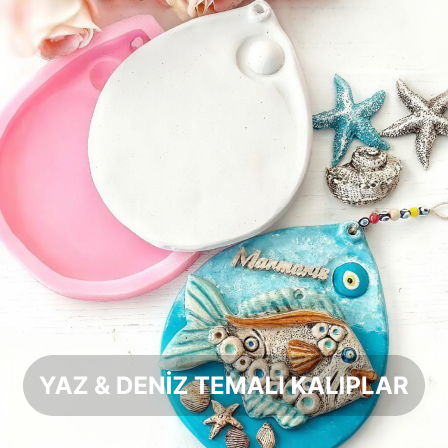 Yaz Deniz Temalı Kalıplar