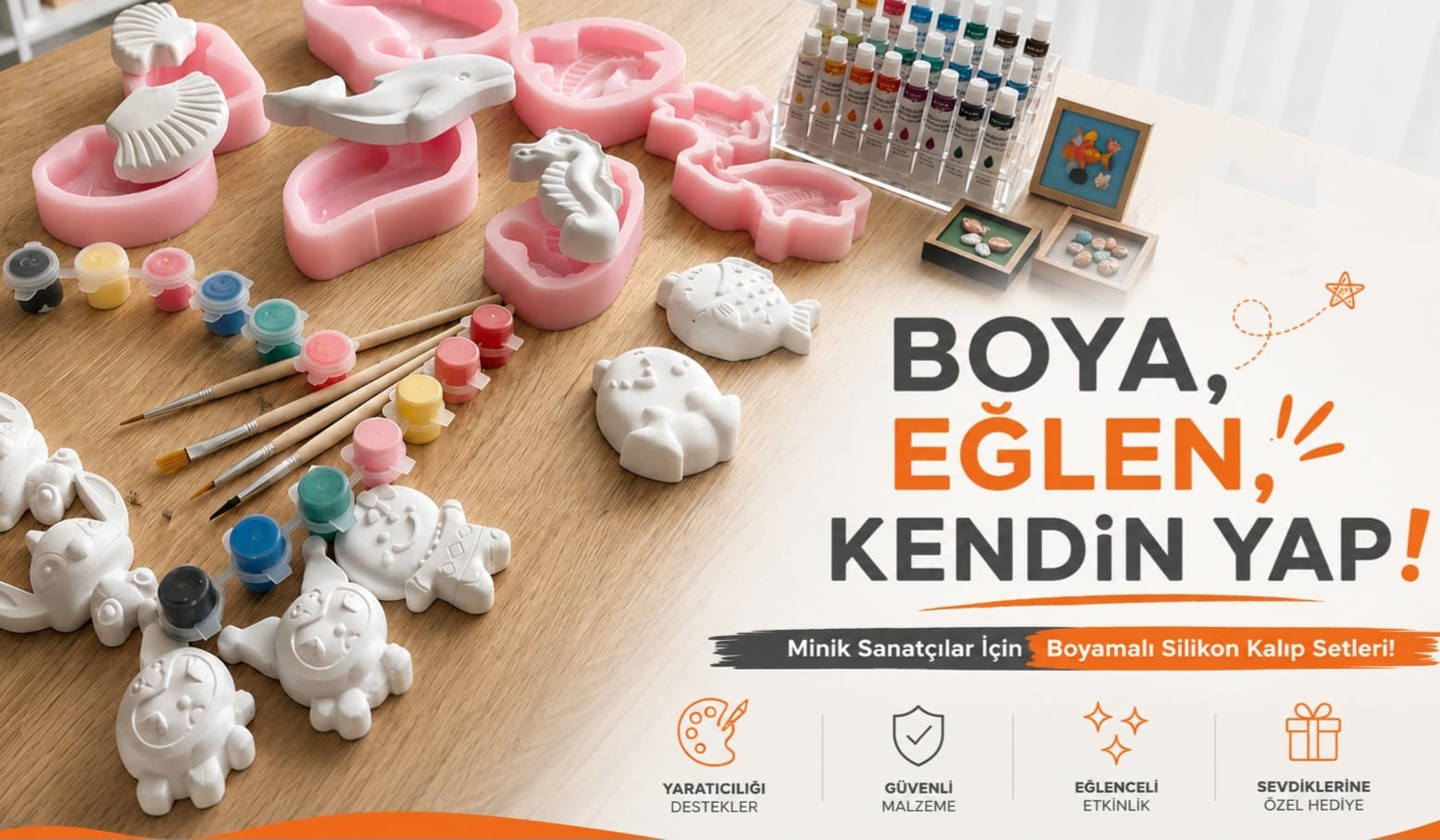 Bu Ayın Teması: Boyama Setleri